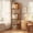 Natural2, variant on 5 Tier Rotating Bookshelf, 360° Display Round Spinning Bookshelf, Space-Saving, Rotating Bookshelf Tower for Bedroom, Living Room, Home