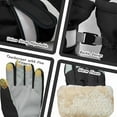 thumbnail image 3 of Kids Winter Gloves, Waterproof Ski Gloves, Warm Fleece Snowboard Gloves for Cold Weather, Snow Gloves for 4-12 Years Old Boys Girls Outdoor Sport, Cycling, Skiing, As Stocking Stuffers, 3 of 7