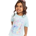 thumbnail image 5 of Stitch Toddler Girls Graphic Tee and Bike Shorts Set, 2-Piece, Sizes 12M-5T, 5 of 7