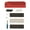 Red, variant on M Buder M.2 2280 SSD Heatsink Aluminum Alloy Fast Heat Conduction Cooler for Desktop Computer, Red [cite: 11, 12]