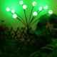 thumbnail image 2 of Decoración de Halloween, globo ocular verde, luz de luciérnaga oscilante, luz solar de jardín 6/8/10LED, 2 of 7