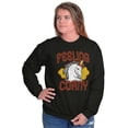 thumbnail image 4 of Feeling Corny Candy Corn Unicorn Women Plus Size Crewneck Sweatshirt Brisco Brands 2X, 4 of 5