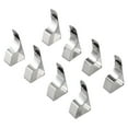thumbnail image 5 of 8 Pack Stainless Steel Tablecloth Clips for Outdoor Parties, Weddings, Restaurants - Easy to Use Anti-Slip Clamps for 3cm Thick Tables, Silver, 5 of 7