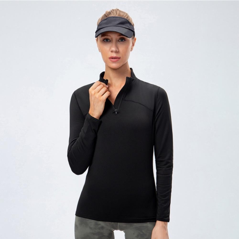 thumb hole t shirt with cap