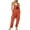 Orange jumpsuits women dressy, variant on Summer Saving Wycnly Jumpsuits for Women Dressy Fashion Loose Wide Leg Pocket Spaghetti Strap Baggy Long Jumpsuits Overalls Summer V-Neck Sleeveless Heart Print Maxi Trendy Rompers Black m
