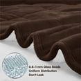 thumbnail image 7 of Teler Weighted Blanket for Adult, Fluffy Thick Warm Sherpa & Cozy Flannel Snuggle Heavy Blanket for Sofa Bed Calming, Queen Size (60"x80",20lbs), 7 of 7