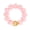 Heart-Pink, variant on Chunky Beaded Bracelet for Women Trendy Statement Big Colorful Resin Bead Bubble Bracelets Summer Beach Boho Charm Jewelry Cute Gifts for Women