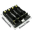 thumbnail image 4 of Four Slot 18650 Battery Holder Storage Box for Development Boards with Overcharge and Short Circuits Protections, 4 of 5