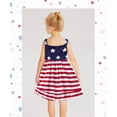 thumbnail image 3 of Kids Little Girls Dress Summer Toddler Girl Clothes 4th of July Dress Kids 1-6 Years, 3 of 8