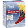 Great Value Mixed Variety Fruit Flavors