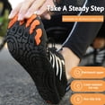 thumbnail image 3 of Adult Water Barefoot Shoes Quick-drying Hiking Upstream Sneakers (Black 42), 3 of 9