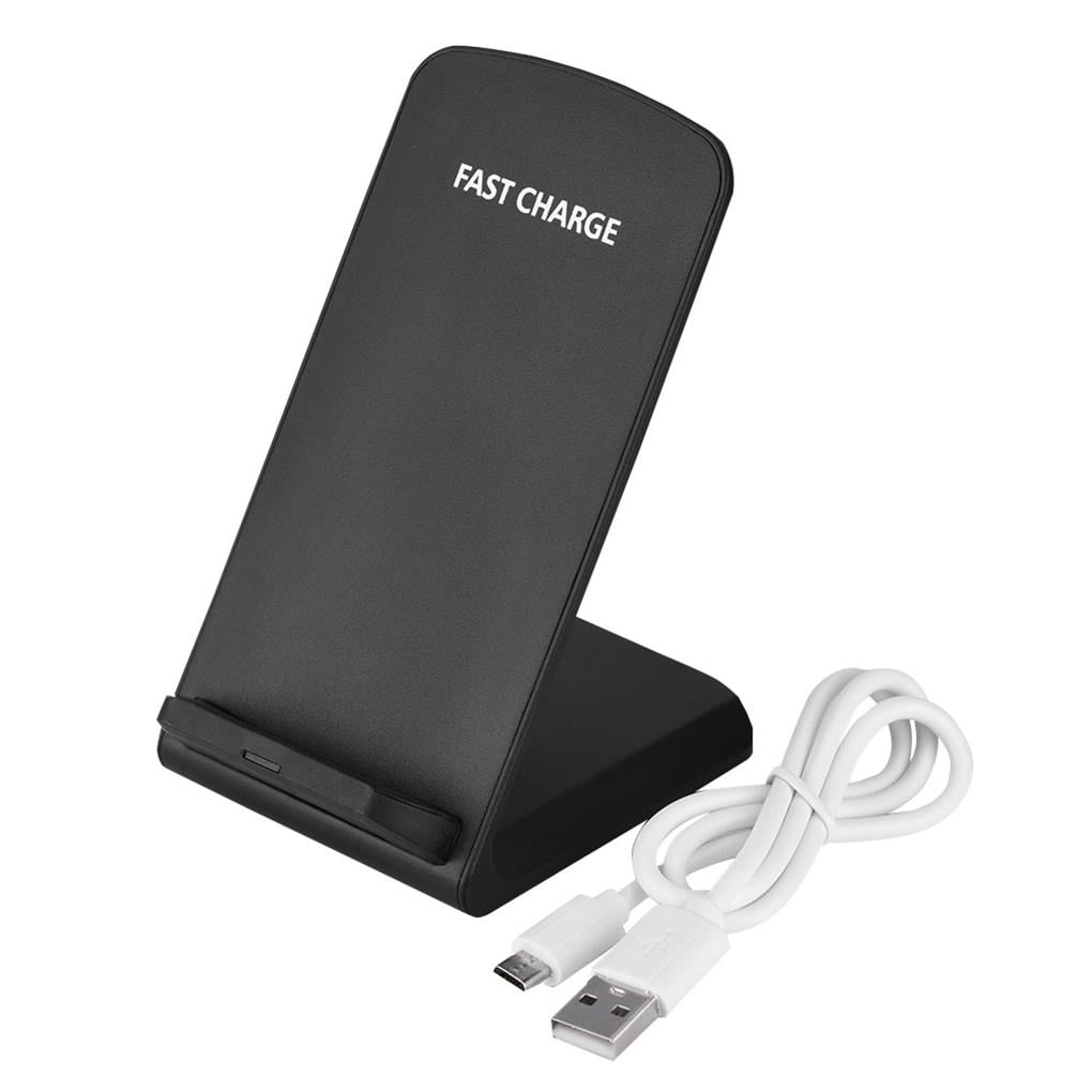 Qi 2coils Wireless Stand Charger 75 Charging Efficiency Safe Wireless