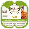 Nutro Grain Free Natural Wet Cat Food Paté Turkey Recipe, (1) 2.64 Oz. Perfect Portions Twin-Pack Tray