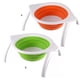 thumbnail image 4 of Cesta de drenaje plegable Billuyoard colador de plástico gran capacidad Accesorios de almacenamiento cocina verde, 4 of 6