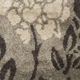 thumbnail image 6 of SAFAVIEH Florida Benton Floral Shag Area Rug, Smoke/Dark Brown, 4' x 6', 6 of 7