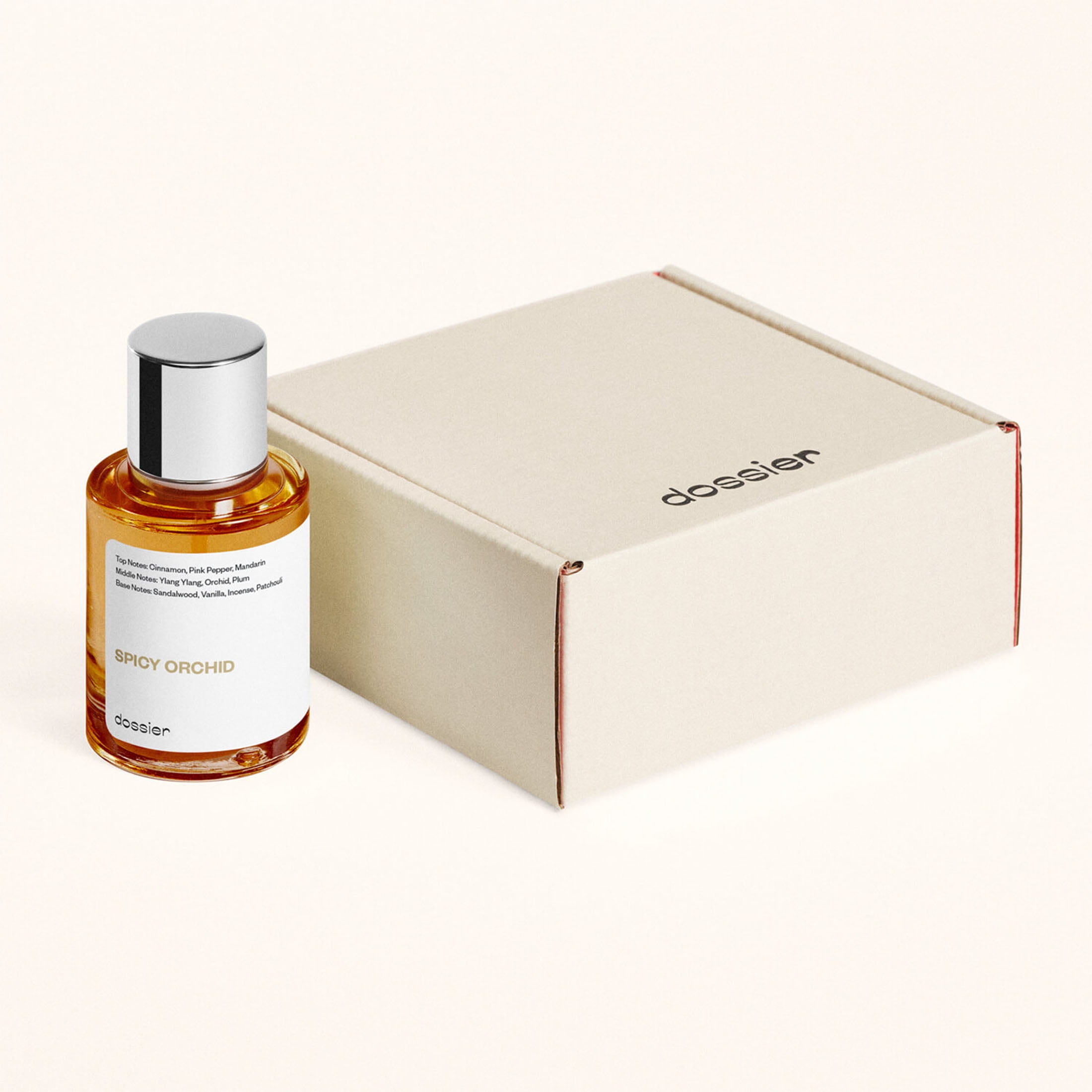 Dossier Spicy Orchid Eau De Parfum, Inspired by Tom Ford's Black Orchid, Unisex Perfume, 1.7 oz