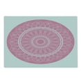 thumbnail image 2 of Pink Mandala Cutting Board, Circular Cosmos Motif with Geometric Culture Lines, Decorative Tempered Glass Cutting and Serving Board, in 3 Sizes, by Ambesonne, 2 of 5