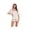 Champagne, variant on Ekouaer Satin Pajamas for Women Short Sleeve Silk Pajama Sets Soft Sleepwear Top with Causal Pj Shorts