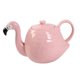 thumbnail image 4 of Tetera de cerámica con diseño de flamenco, tetera para servir té, agua caliente, cafetera, tetera, jarra de té de cerámica, jarra para cocina casera perfecl tetera tetera, 4 of 7