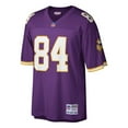 thumbnail image 2 of Men's Mitchell & Ness Randy Moss Purple Minnesota Vikings Big & Tall 1998 Retired Player Replica Jersey, 2 of 3