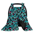 thumbnail image 1 of Funda para cesta de bebé con estampado de leopardo, funda térmica para carrito, funda para asiento infantil, 1 of 5