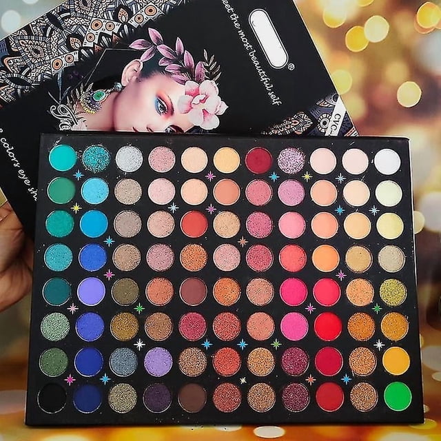 Paleta de sombras de ojos HUOGUO Colorful 88 Pigmented Matte