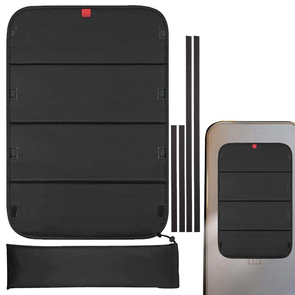 Tohuu RV Door Window Shade 25 x 16 Inches Foldable Total UV Protection