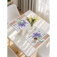thumbnail image 5 of Purple Lavender Placemats Set of 12, Spring Butterfly Daisy Watercolor Gray Placemats for Dining Table, Place Mats for Kitchen Tabletop, Waterproof Wipeable Dining Table Mats Set, 5 of 9
