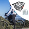 thumbnail image 6 of funtasica Bike Rear Basket Cargo Rack Sturdy Metal Havy Duty Basket Biking Rack Basket for Biking Travel Mountain Bikes With Accessories, 6 of 8