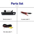 thumbnail image 5 of CCD Rear Camera for Mazda BT-50 BT50 2011-2018 Pickup Truck Handle Back Up Reverse Camera Parking Re, 5 of 5