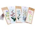 thumbnail image 1 of veasfak Country DIY Cross Stitch Needlework Sewing Embroidery Floral Bookmarks Kits - Flower pattern 1, 1 of 9