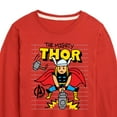 thumbnail image 3 of Marvel Thor - Doodle - Toddler and Youth Long Sleeve Graphic T-Shirt, 3 of 5