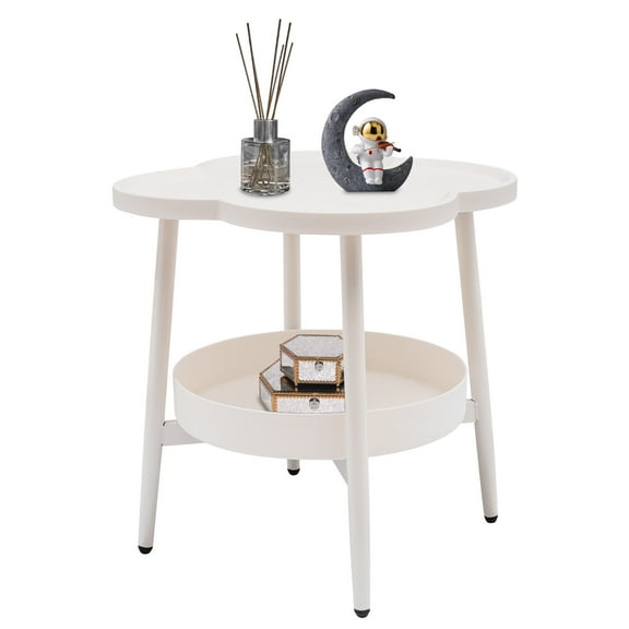 Four-Leaf Clover Shape End Table Coffee&Tea Table Sofa Side Snack Table