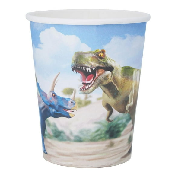 Gobelet en papier T-Rex de 9 oz Gobelet en papier T-Rex