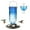 1 PC 10" Bird Feeder#2, variant on Hummingbird Feeder Glass Hummingbird Feeders Oriole Feeder Top Fill Hummingbird Feeder Glass Hummingbird Feeder 10" Blue Lamp Shape Hanging Hummingbird Feeder