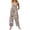 Light pink, variant on Summer Floral Print Boho Overalls for Women 2026 Plus Size Wide Leg Jumpsuit Pants Rompers with Pockets 2XL