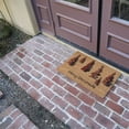 thumbnail image 4 of Rubber-Cal Scottish Fraser Fir Forest – Outdoor Christmas Doormat 15mm 18" X 30", 4 of 6
