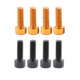 thumbnail image 1 of 8pcs Tornillos de Jaula de Botella de Agua Hexagonal Bicicletas Accesorio Durable Ciclismo Sunnimix Pernos de jaula de botella de agua, 1 of 8