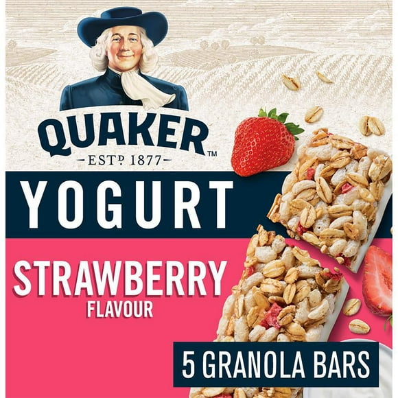 Quaker Yogurt Strawberry Granola Bars, 175GM