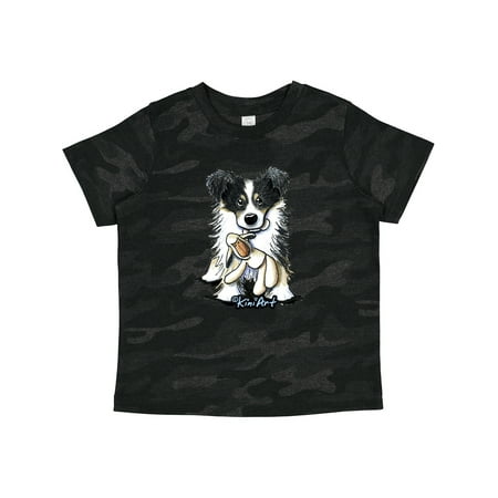 

Inktastic Tri-Color Border Collie Gift Toddler Boy or Toddler Girl T-Shirt