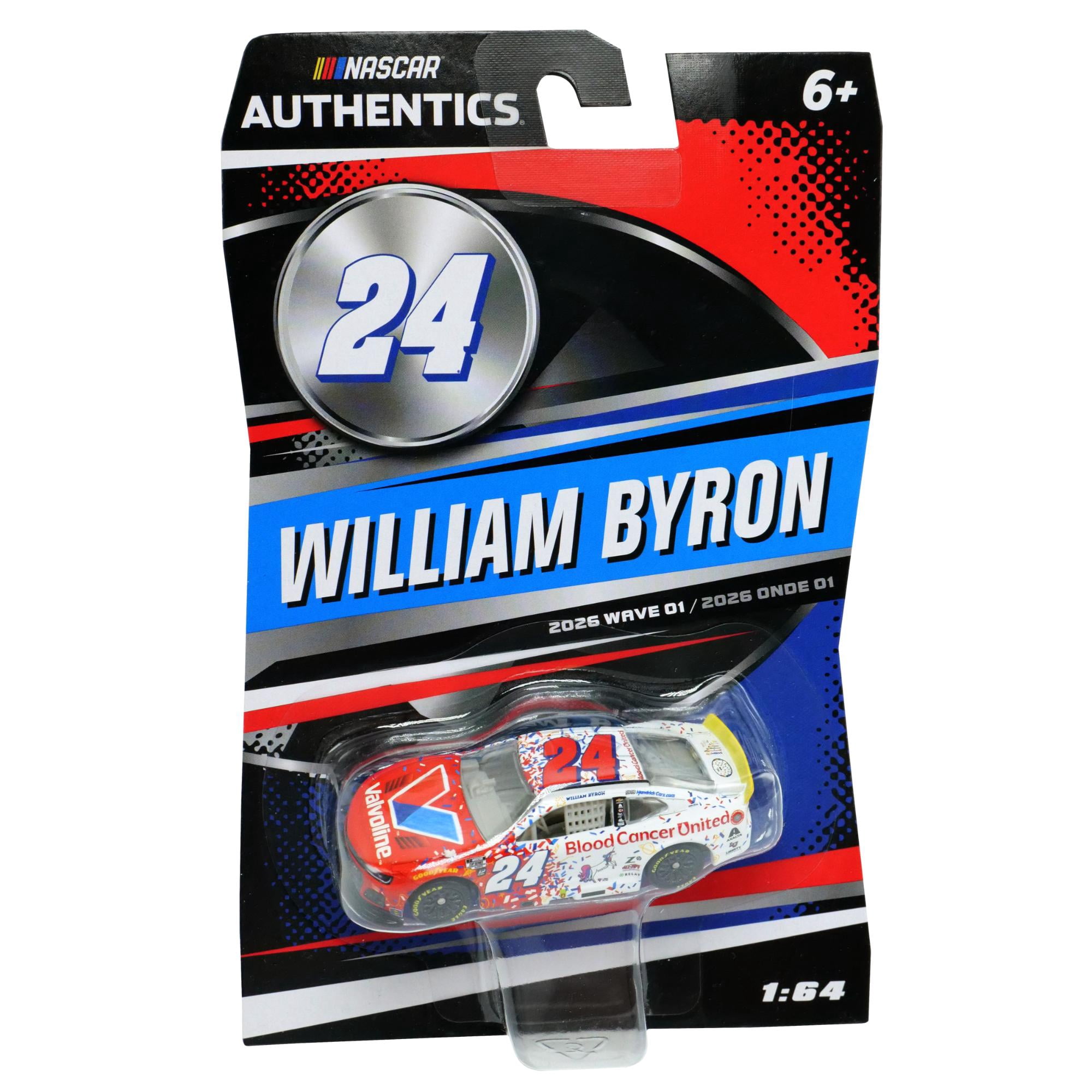 NASCAR Authentics 1:64 Diecast Collectible Play Vehicle