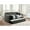 Dark Gray, variant on Modern Daybed With Trundle Unit - Gray Fabric Upholstery, Button- Detail, Nailhead Trim, Wood Twin Bed Covered, Button Back, Trimmed