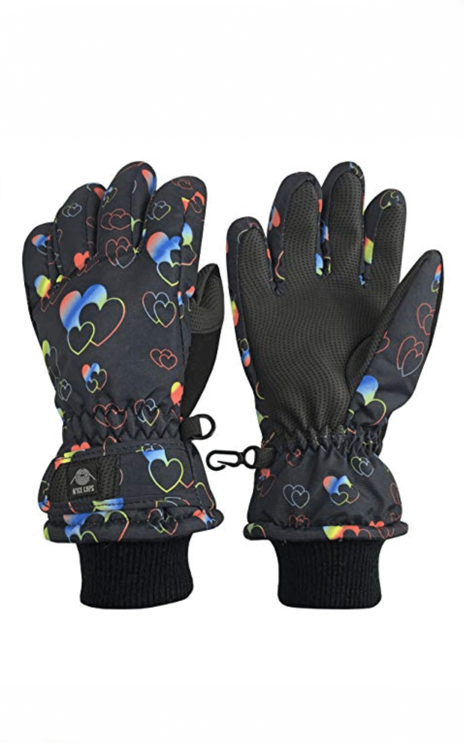 Kids Gloves Thinsulate Polar Fleece Glove With PVC Grip Boys Girls Winter