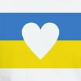 thumbnail image 3 of CafePress - Ukraine Heart T Shirt - Men's White Classic Cotton T-Shirts, 3 of 4
