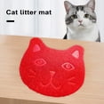thumbnail image 3 of Easy to Care for Cat Litter Mat Pet-friendly Non-slip Keep Home Clean Furry Friend Happy with Environmentally Friendly Soft Elastic Cartoon-shaped Its, 3 of 8
