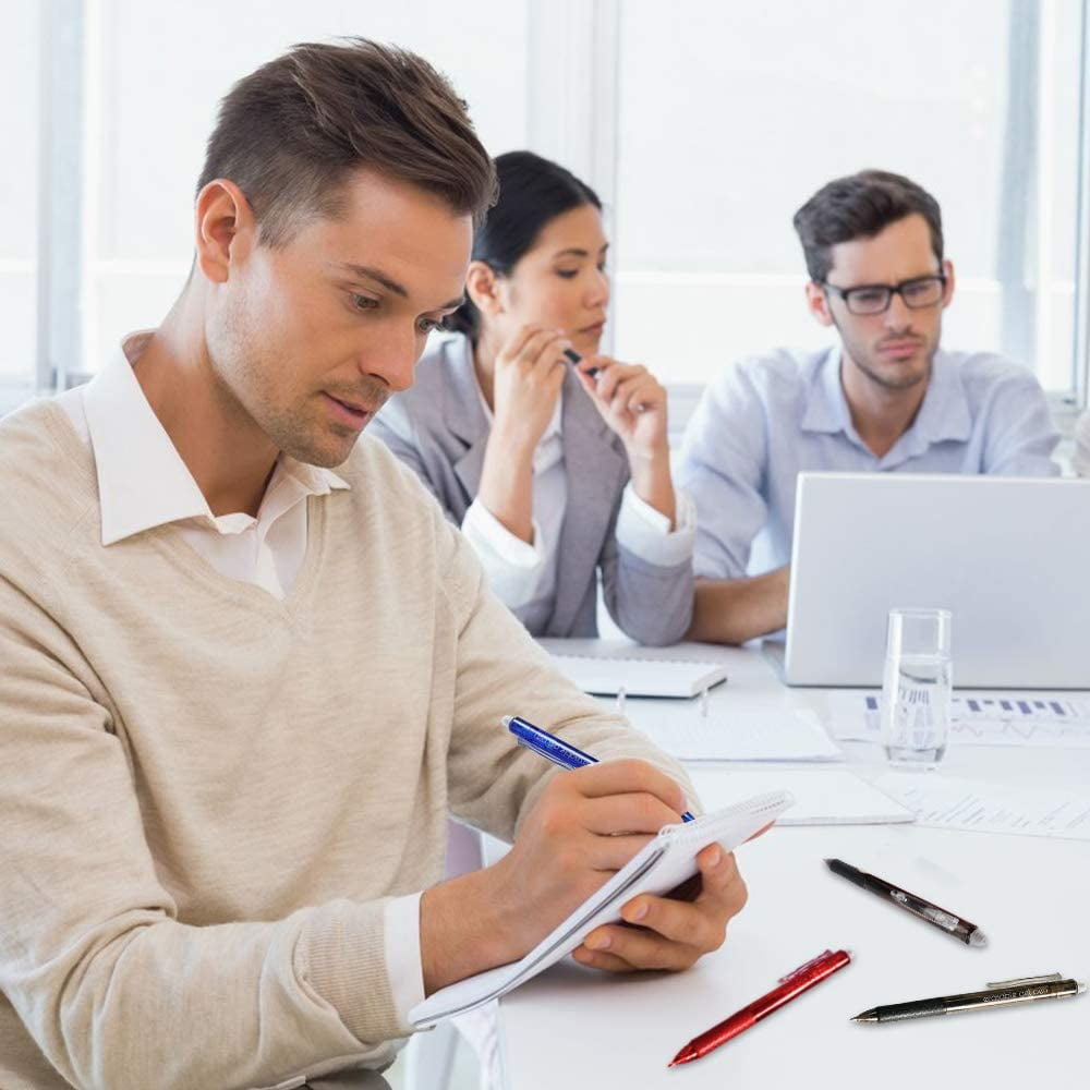 Buy Erasable Gel Pens, 15 Pack Retractable Erasable Pens Clicker, Fine