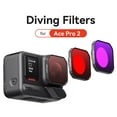 thumbnail image 3 of Ombre de Filtre de Plongée pour Accessoire de Caméra d'Action Insta360 Ace Pro 2 Lot T3, 3 of 8