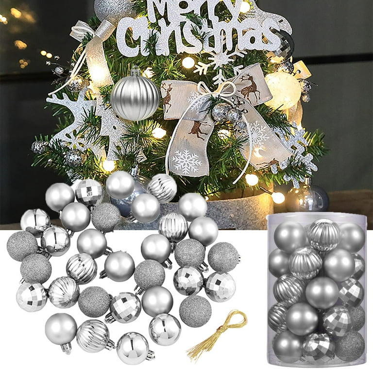Christmas tree ornaments decorative material celebrating Christmas