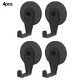 thumbnail image 1 of 4 Pack Magnetic Grill Hooks Grill Accessories for Hanging Grill Tools Black, 1 of 9
