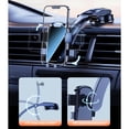 thumbnail image 4 of Baohd Car Phone Holder Windshield Mount Stand Bracket Long Arm 360 Degree Rotating Air Vent Cellphone Auto Accessory, 4 of 9